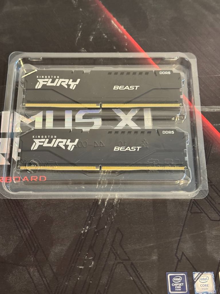 Kingston FURY 32GB KIT DDR5 6000MT/s CL36 Beast Black EXPO