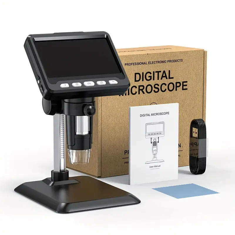 Inskam HD Digitální Mikroskop, 1-1000x zvětšení, 8 LED (3)