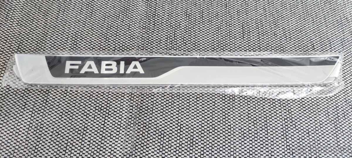 Prahové lišty Fabia , Scala 3D