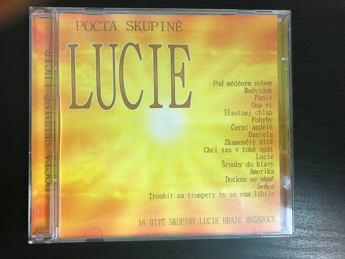 CD Megarock - Pocta skupině Lucie.