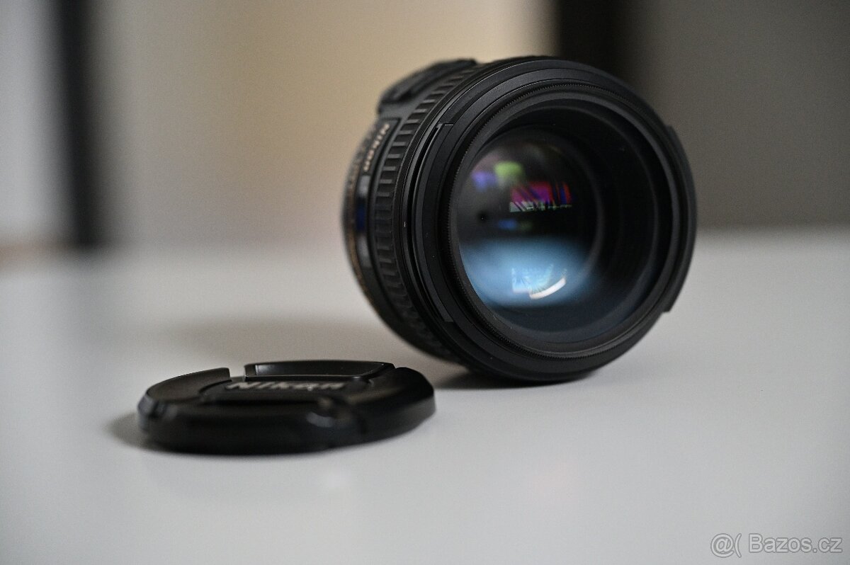 Objektiv Nikon AF-S Nikkor 50 mm 1:1.4 G (Full frame i DX)