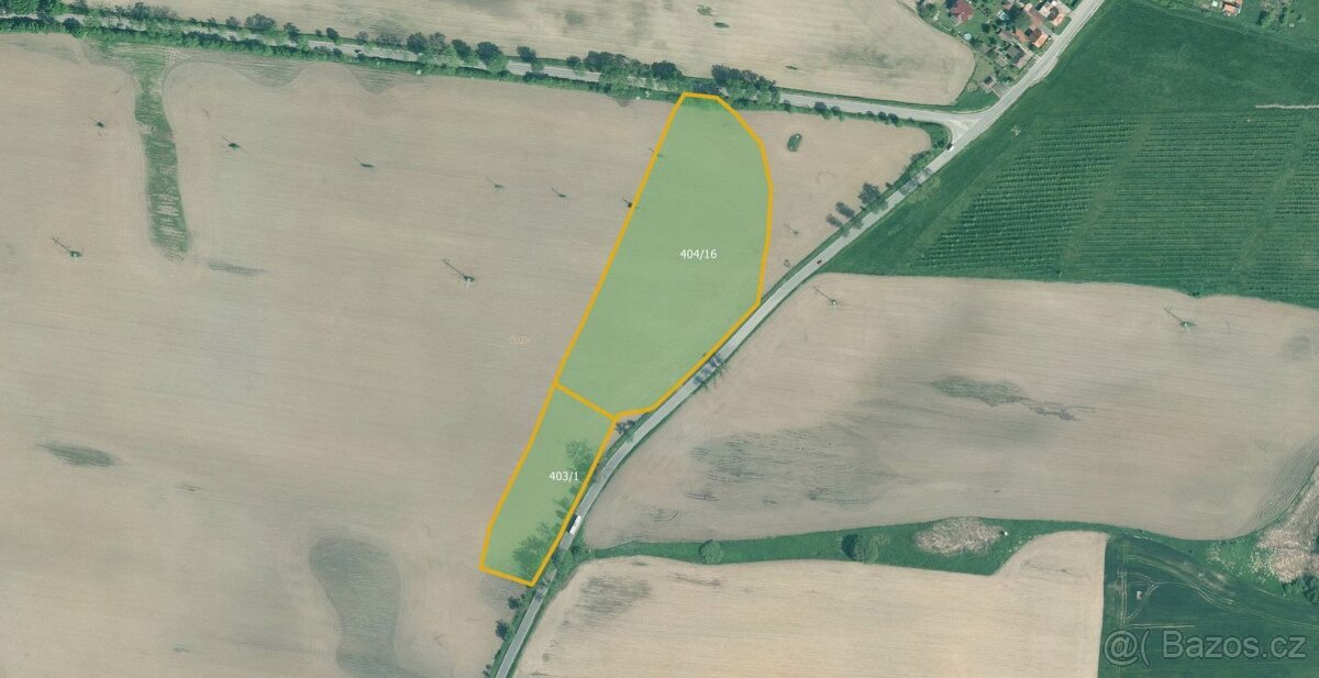 Zemědělská půda, prodej, Hradiště, Písek