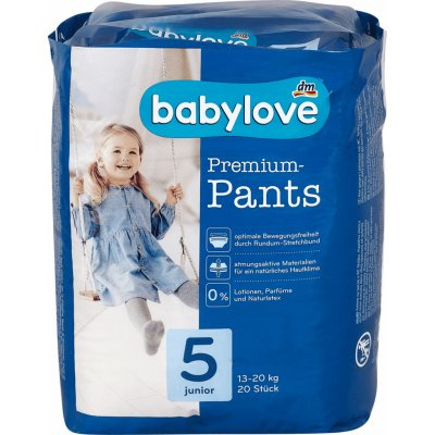 13KS BABYLOVE PREMIUM PANTS SLIPOVÉ PLENKY 5 JUNIOR 15-20Kg