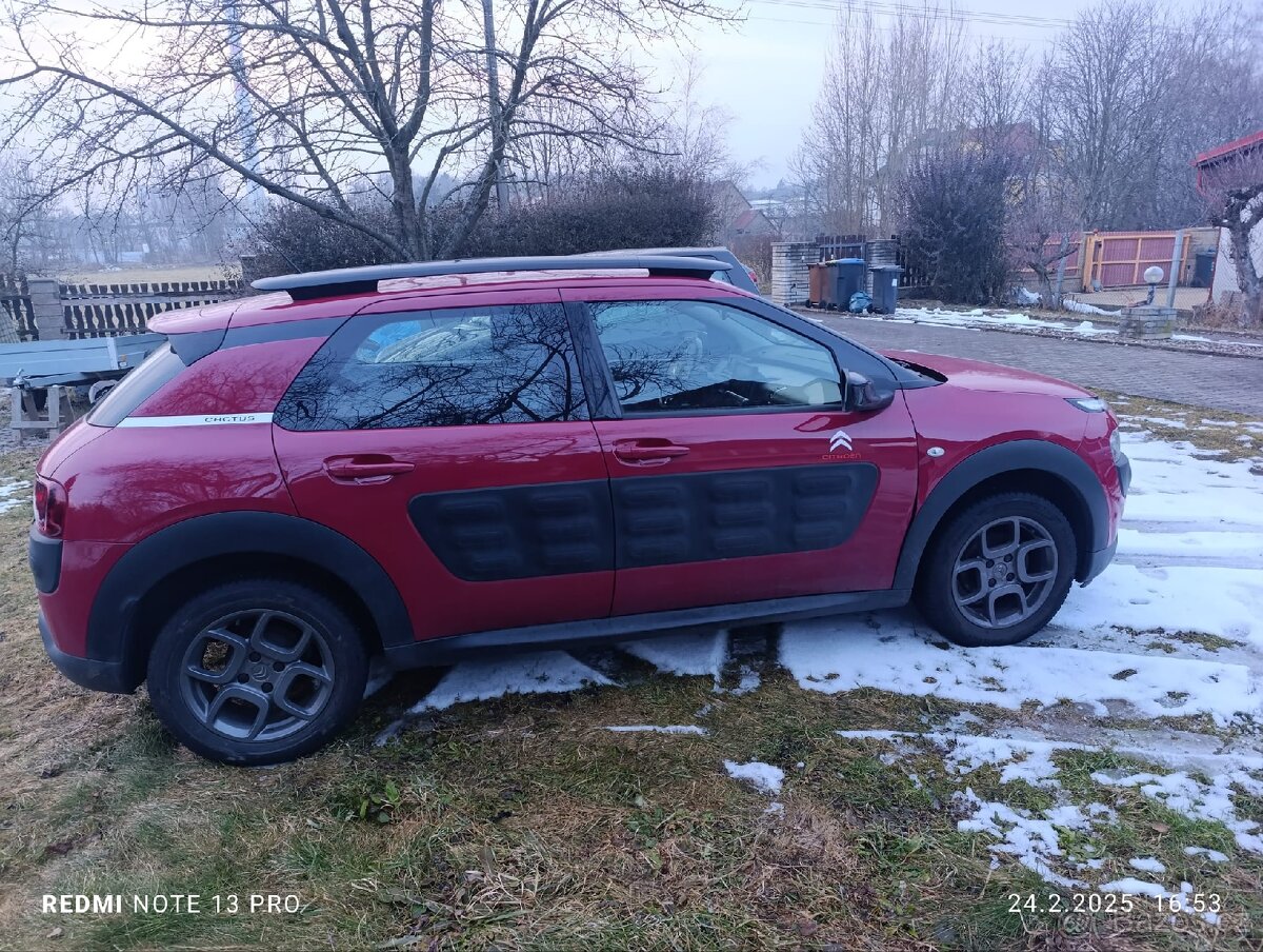 Citroën C4 Cactus - vadná spojka - pojízdné.