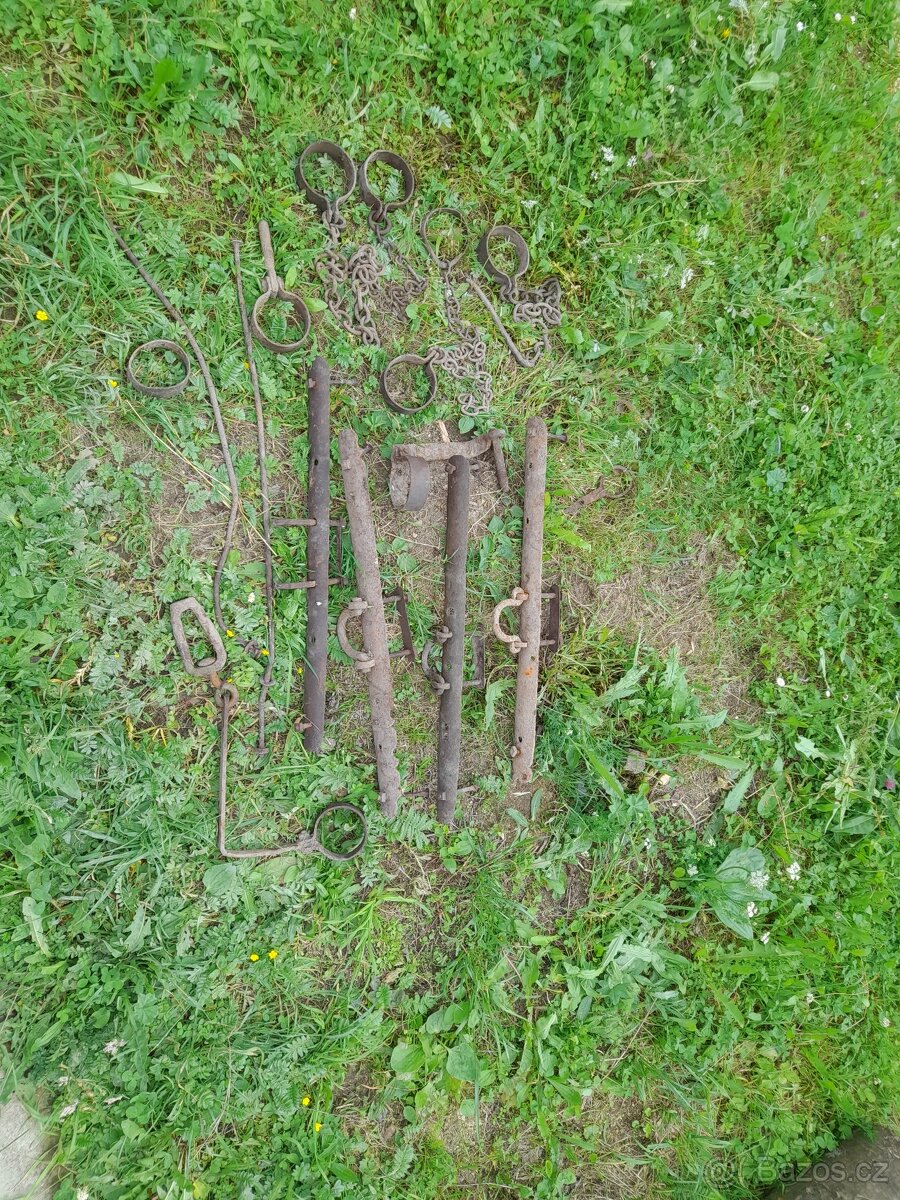 Součástky z vozu