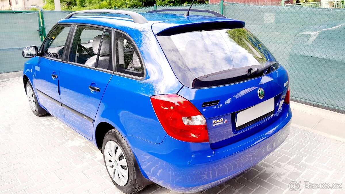 Velice zachovalá udržovaná málo jetá ŠKODA  FABIA  II 1.2