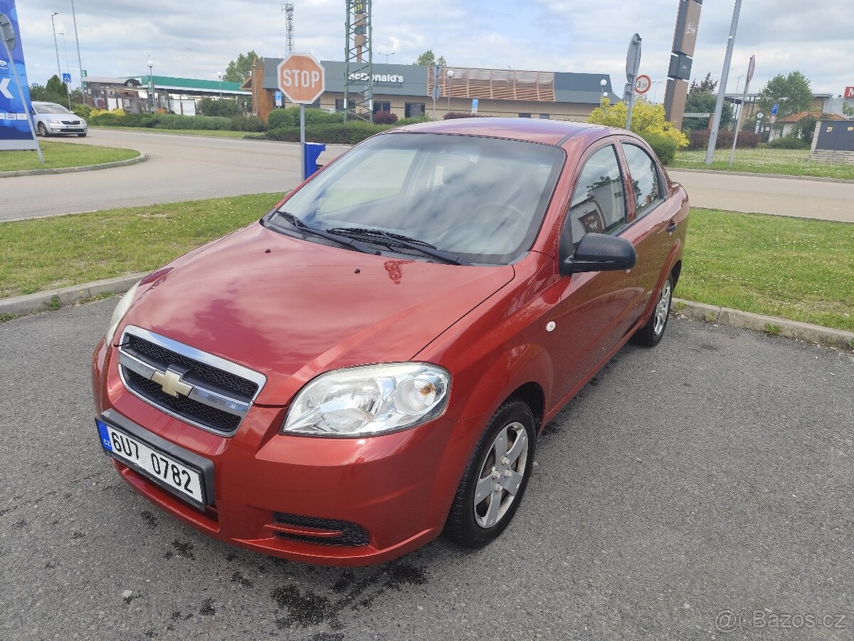 Chevrolet Aveo 1.2 62kW / 1.reg. 1.11.2011 / tach. 71300km