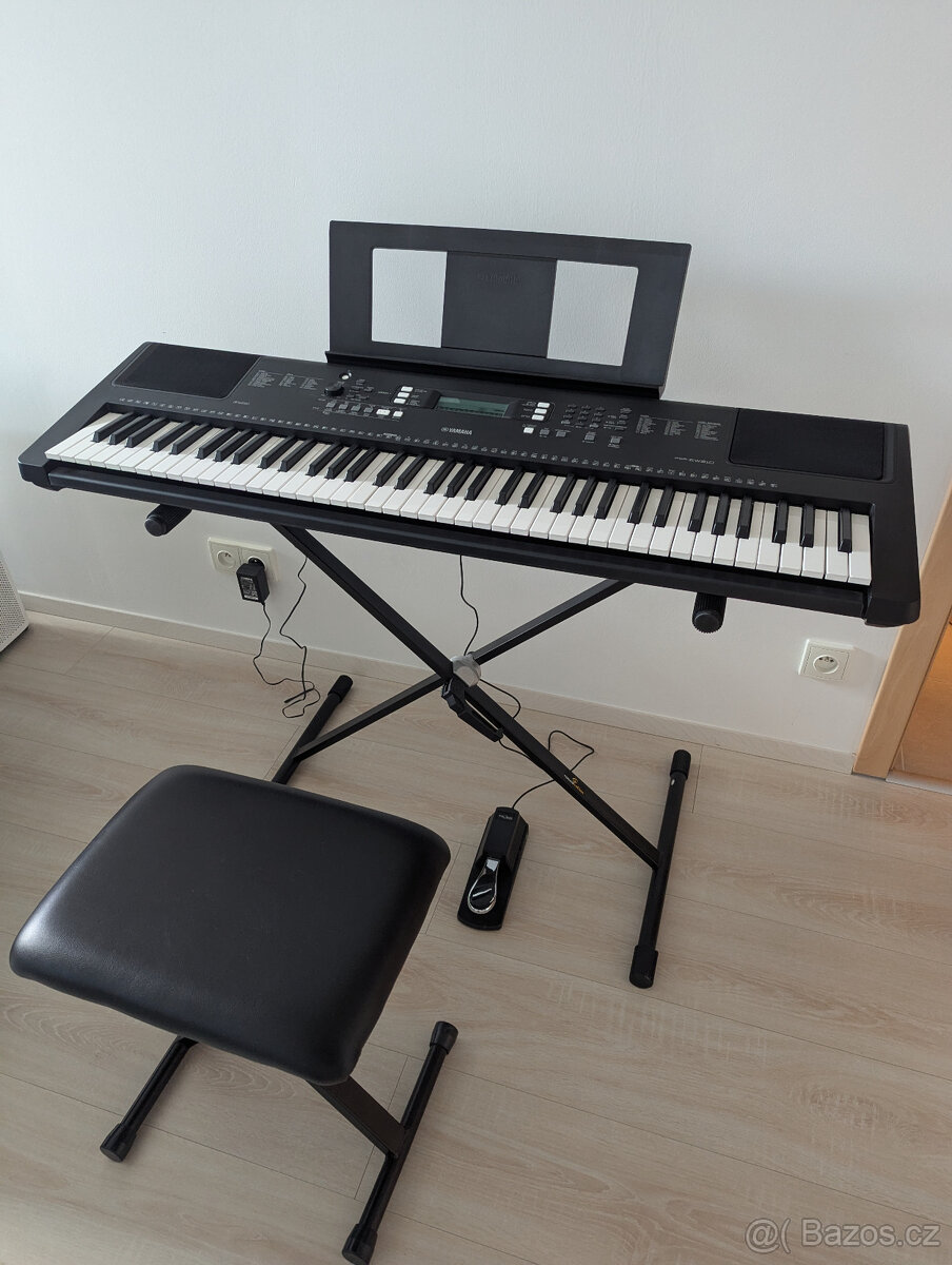 Klávesy Yamaha PSR-EW310 - Kompletní set pro začátečníky