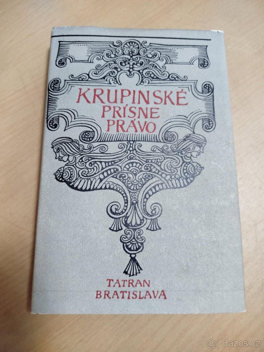 Krupinské prísne právo--1979--Majtánová Marie, Majtán Milan-