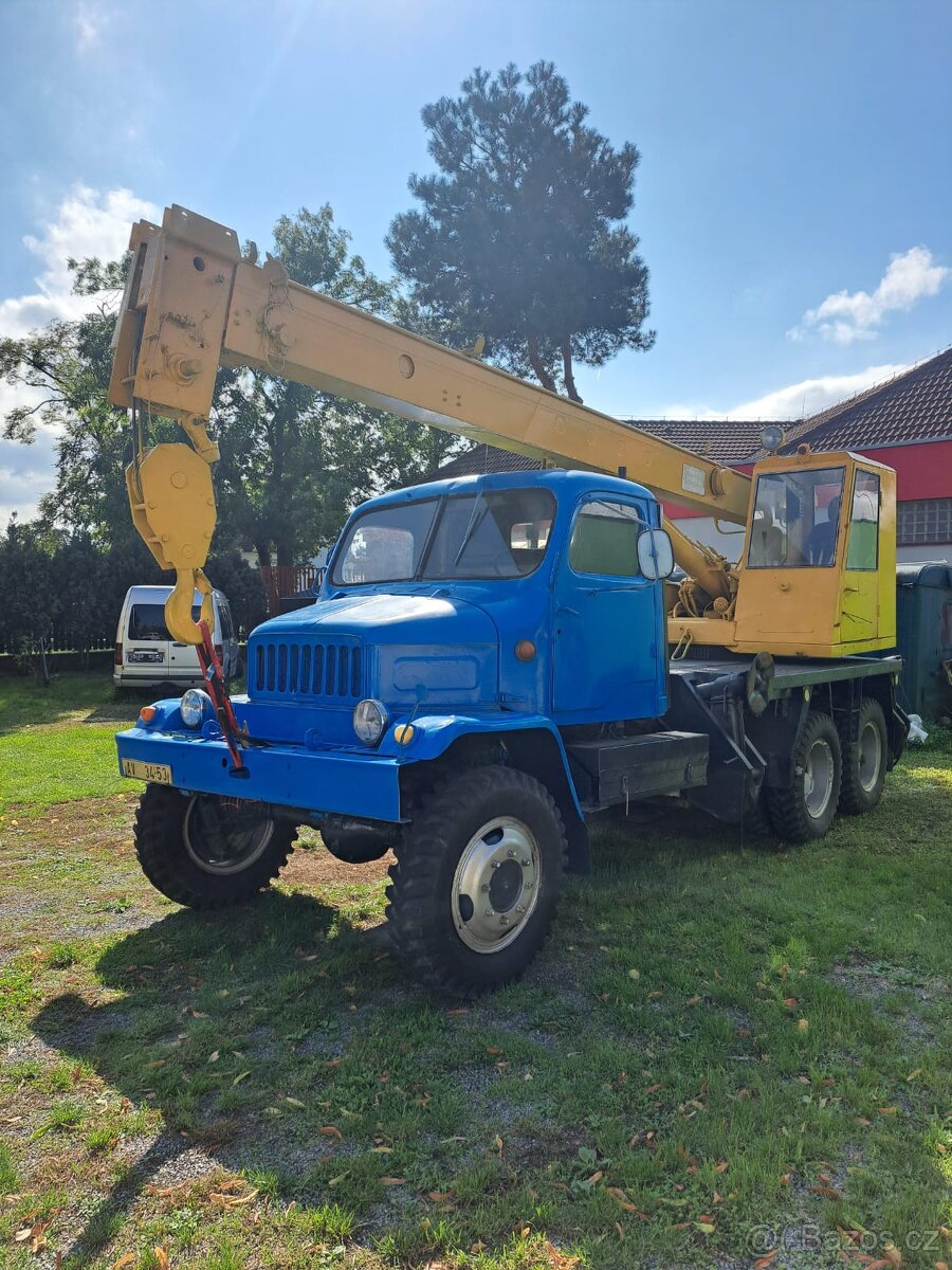 Praga V3S autojeřáb ad080