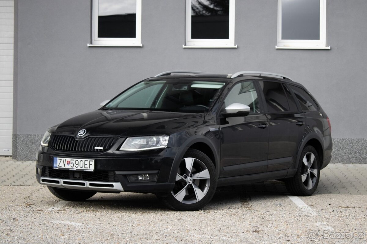 Škoda Octavia Combi SCOUT2.0 TDI DSG 4x4 135kw