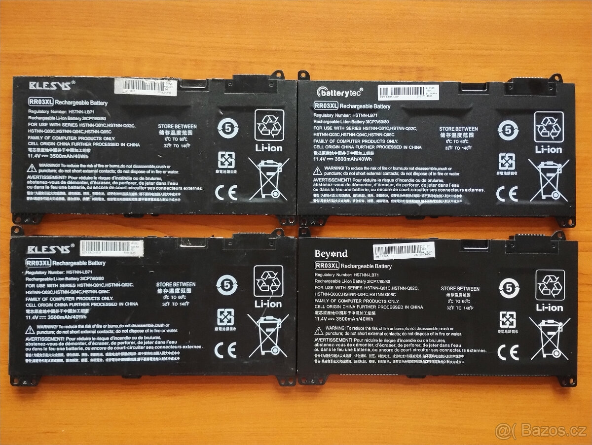 baterie RR03XL pro notebooky HP ProBook G4,G5 (4hod)