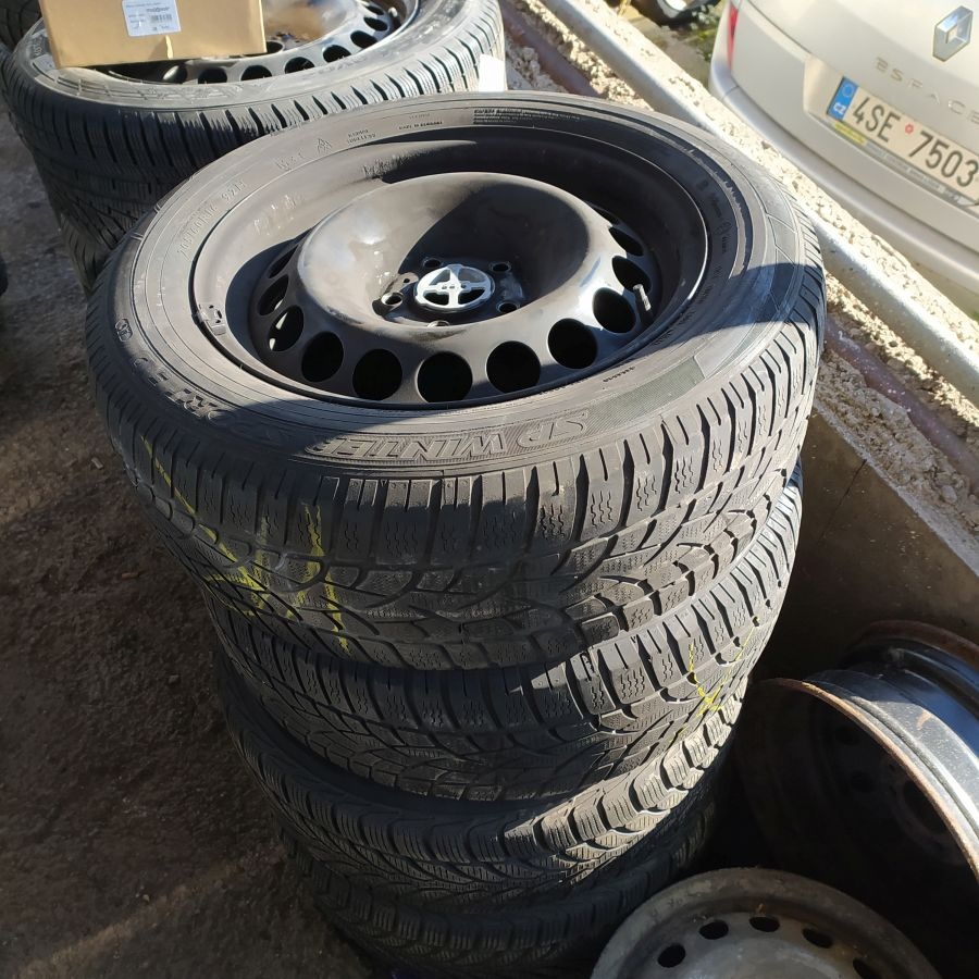 16" plechová kola – 5x112 – AUDI (A4, MERCEDES, BMW)  Disky