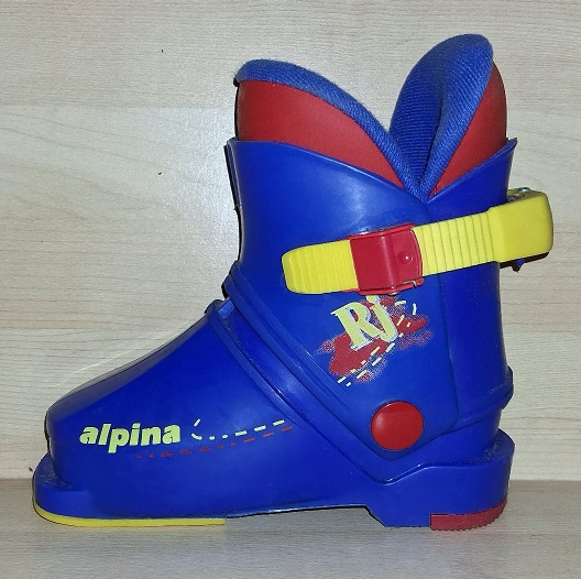 Dětské lyžařské sjezdové boty Alpina RJ