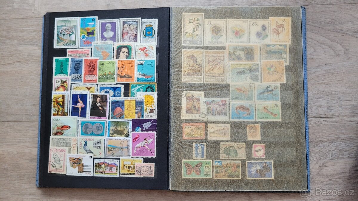 Velká sbírka poštovních známek