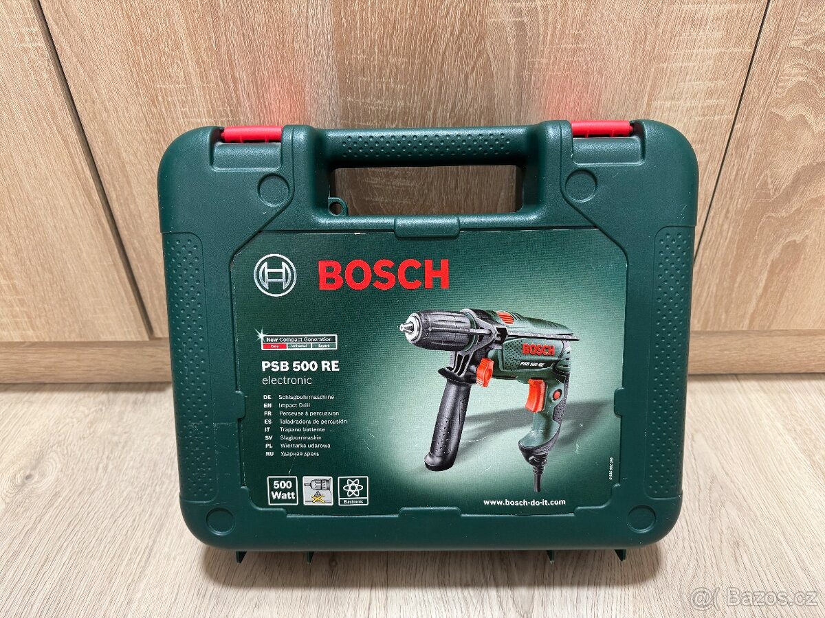 BOSCH příklepová vrtačka 500W