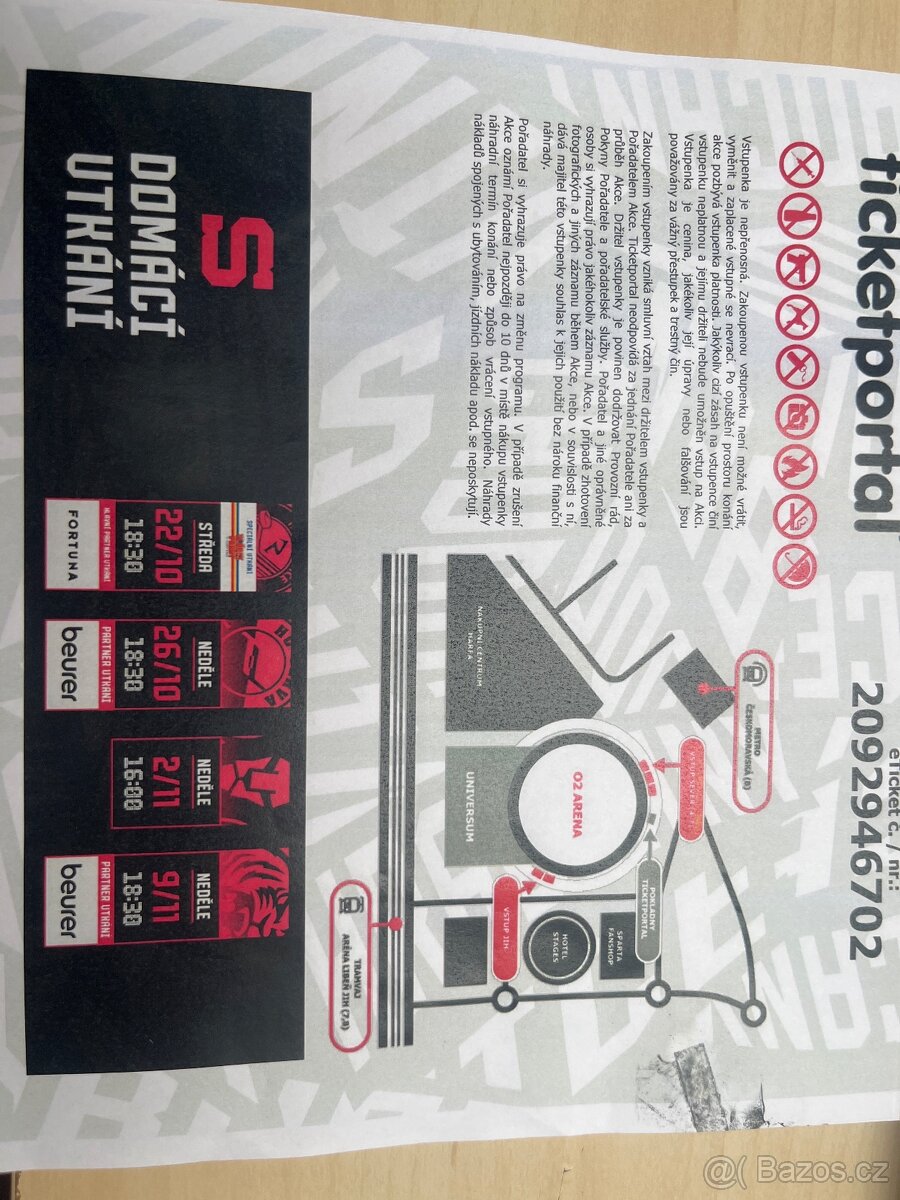 HC SPARTA vs BÍLÝ TIGŘI LIBEREC