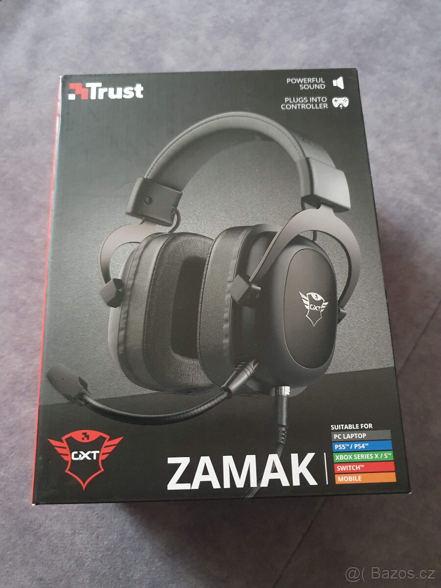 Trust GXT 414 Zamak Headset - Herní drátová sluchátka