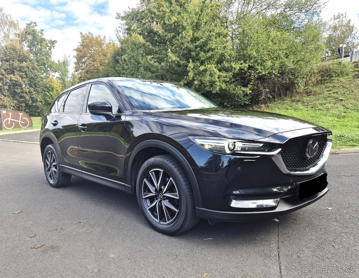 MAZDA CX5 2.2D 135 kW, 4x4, HEAD UP, 360°, LED,19“ AL kola