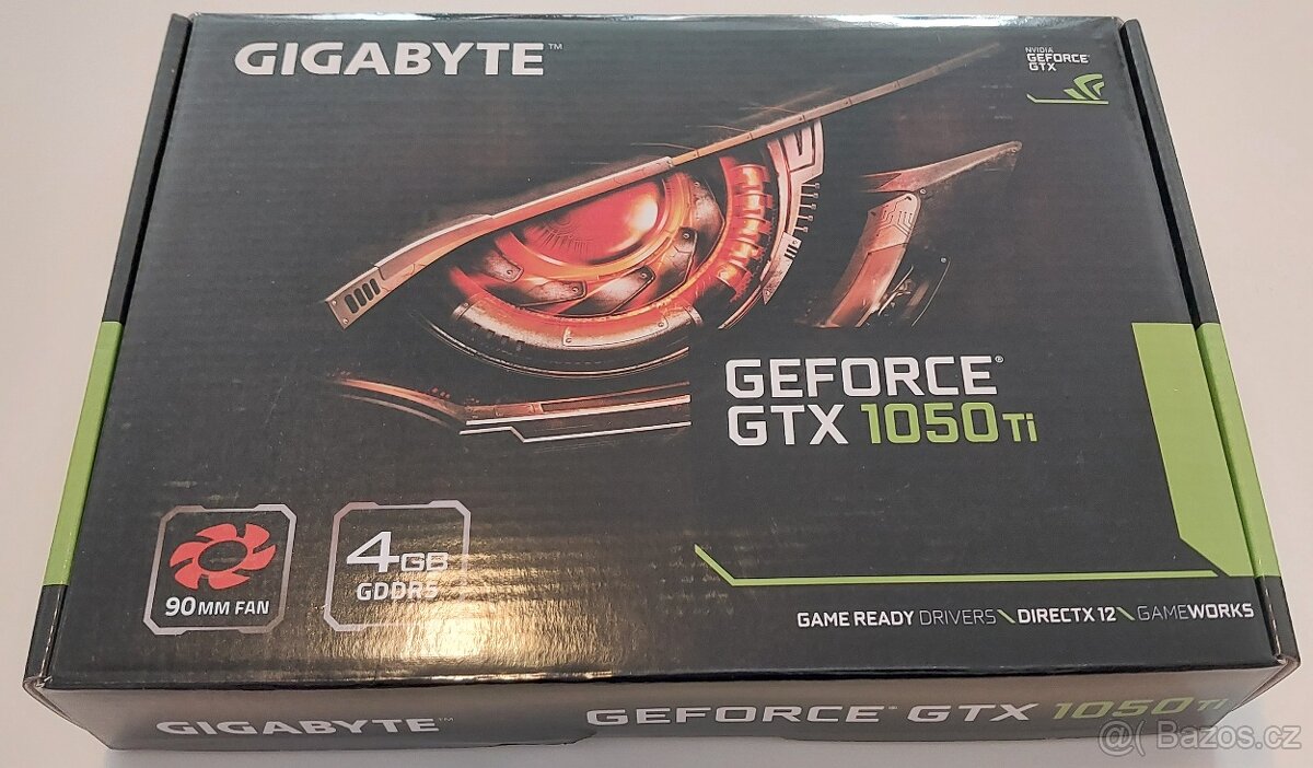 Grafická karta GeForce® GTX 1050 Ti D5 4G