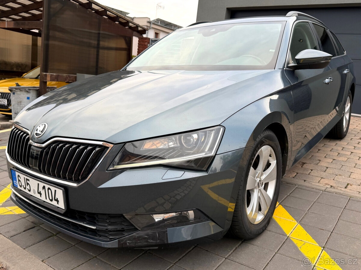 Škoda Superb 3 combi 2,0 TDi 110kw - DSG, DPH, NAVI