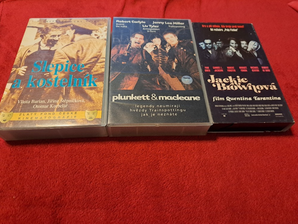 originální videokazety