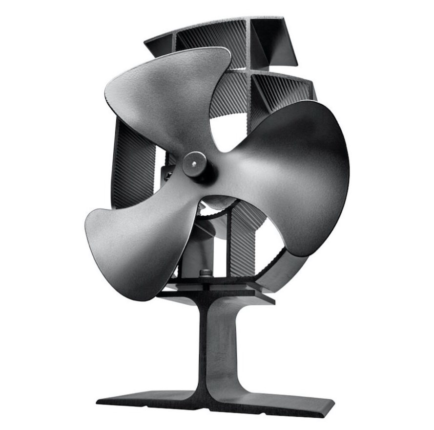 Krbový ventilátor na kamna