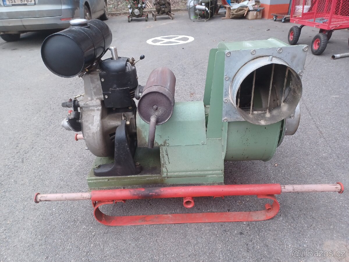 Hasičský ventilátor DDR