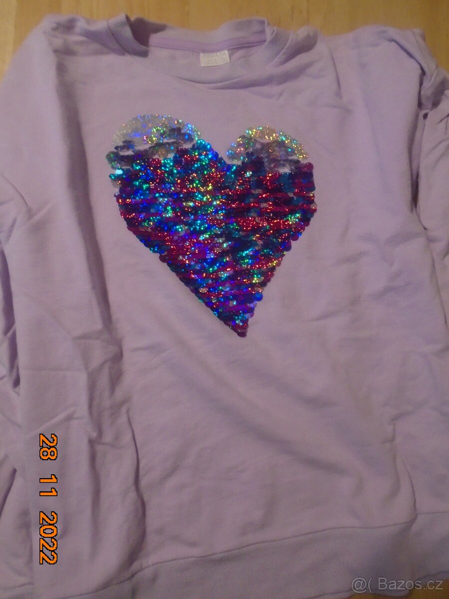 Dívčí mikina vel. 13-14 let