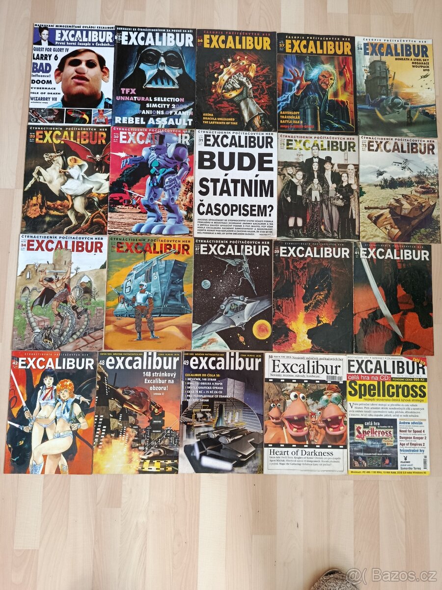 Excalibur 23 až 72