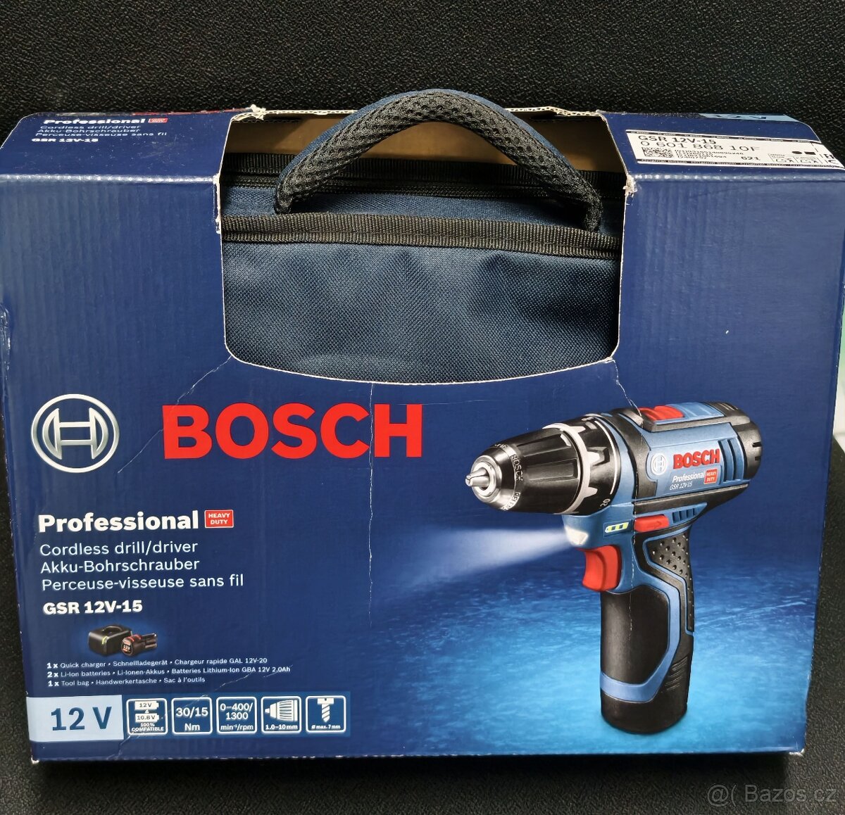 Aku vrtací šroubovák Bosch