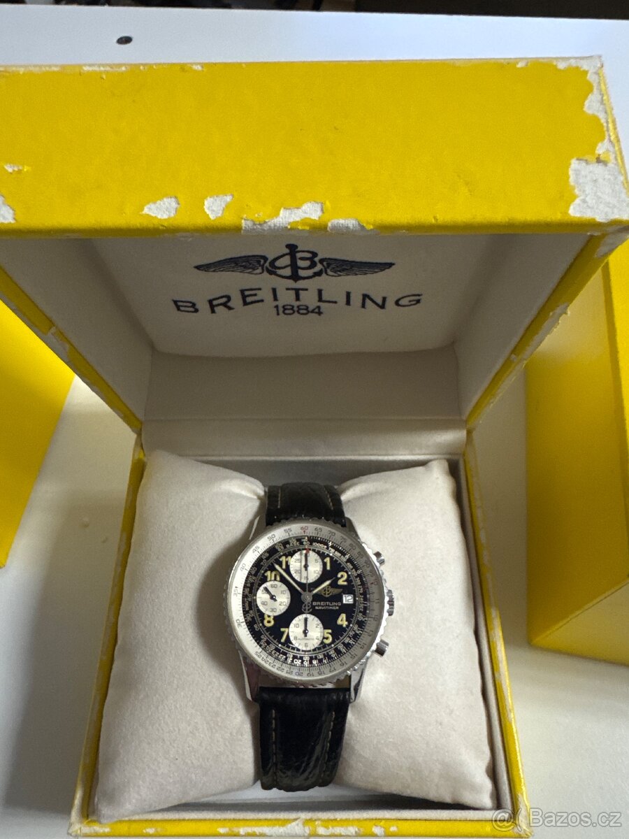 Breitling Navitimer – full set, původní doklady (1996)