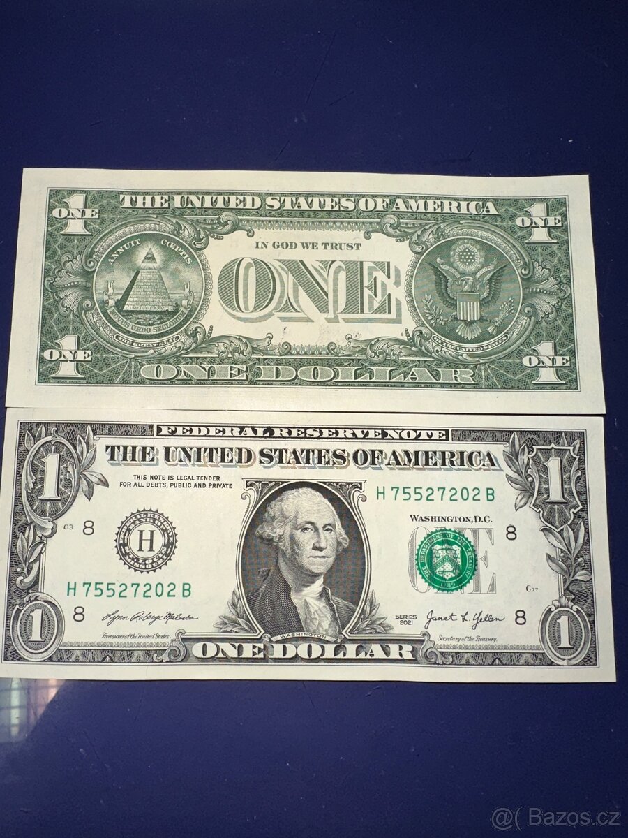 1 dollar 2021 rok