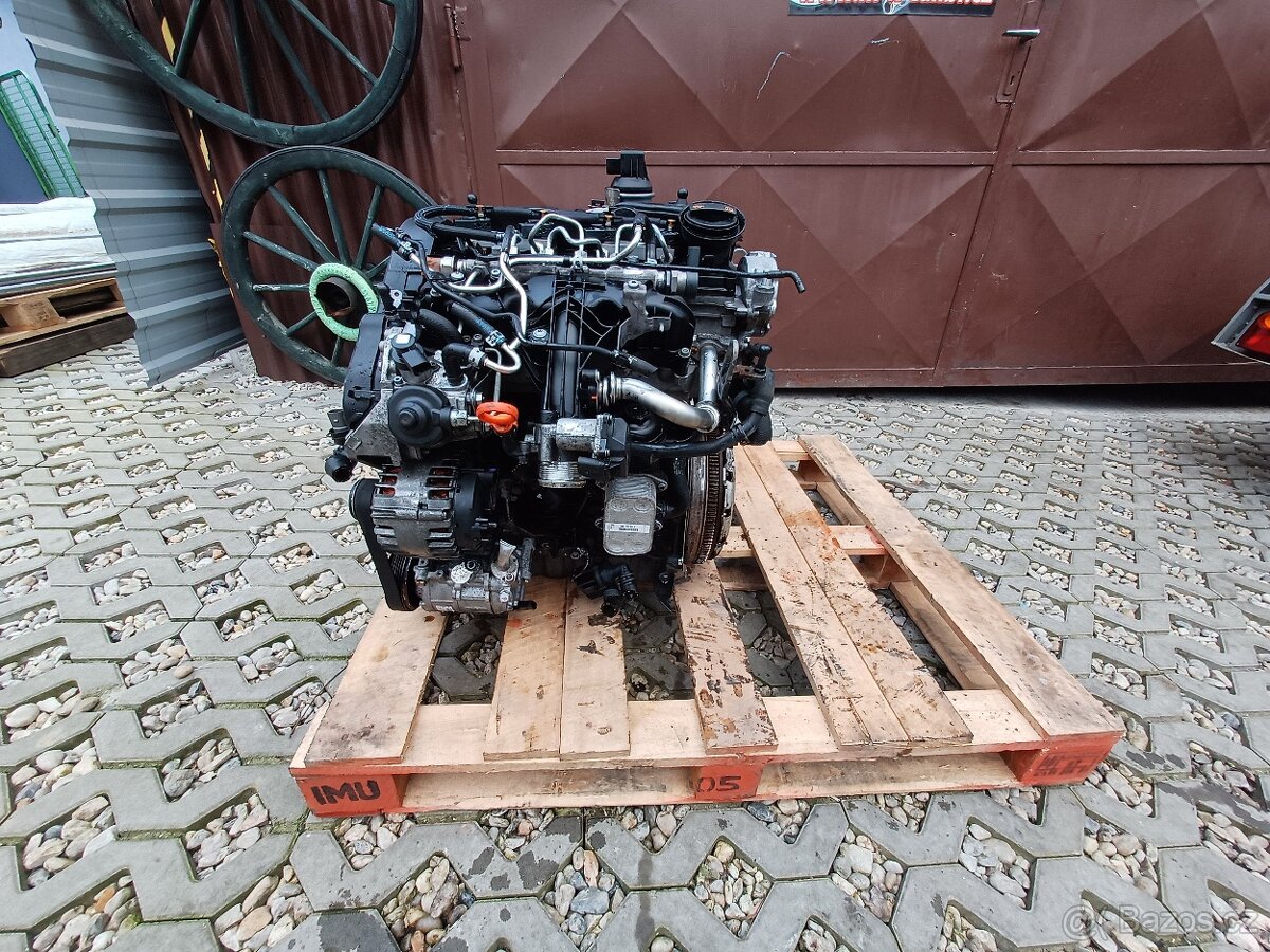 Motor 2,0 tdi typ CFF kompletní motor top