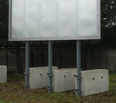 BILLBOARD - BETONOVÁ ZÁTĚŽ, BETONOVÝ PODSTAVEC