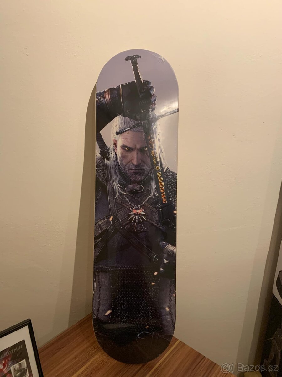 The Witcher: skateboard decks