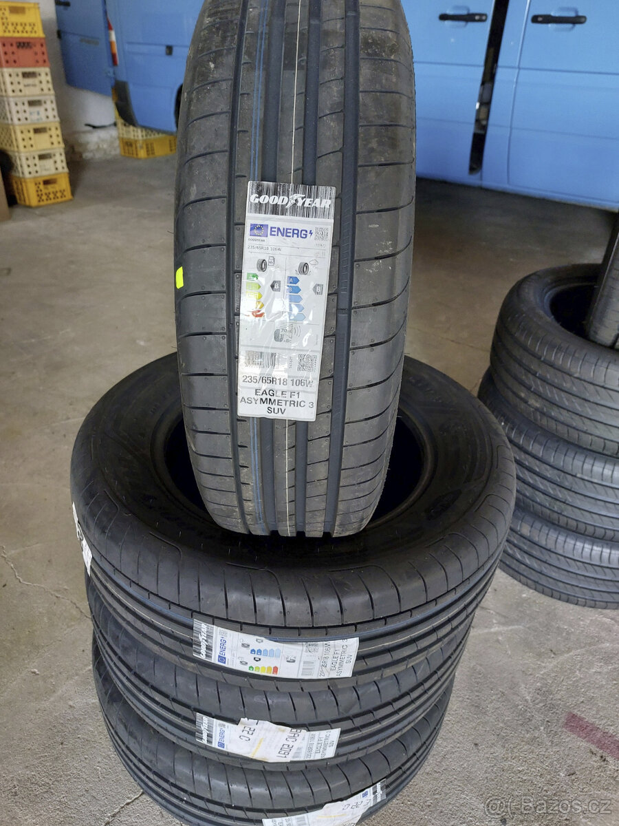 235/65 R18 106W Goodyear F1 Asymmetric 3 SUV letní 4ks