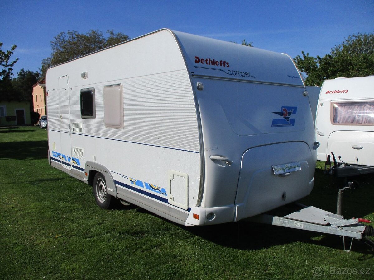 DETHLEFFS CAMPER, Fr. postel. Sprcha, bojler. El. pojezd