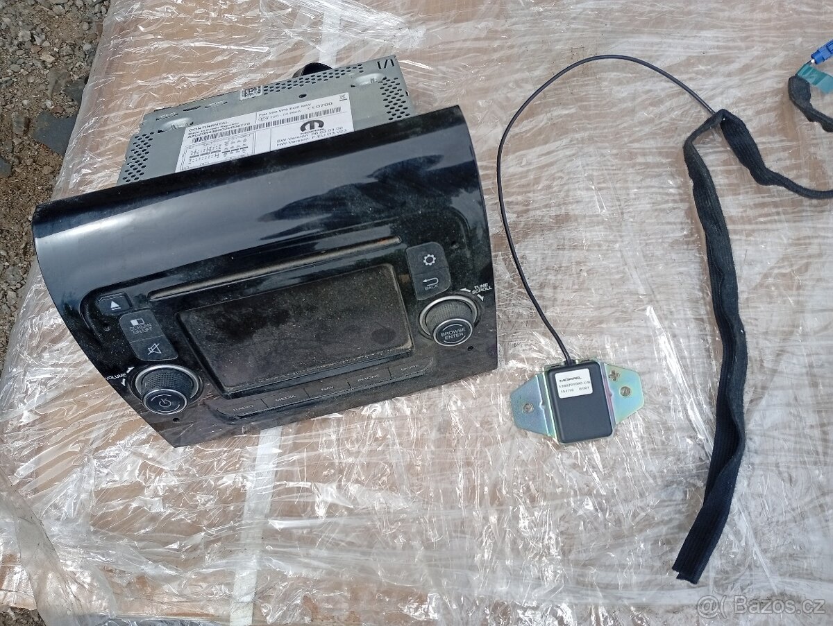 PEUGEOT BOXER, CITROEN JUMPER, DUCATO RÁDIO S NAVIGACÍ