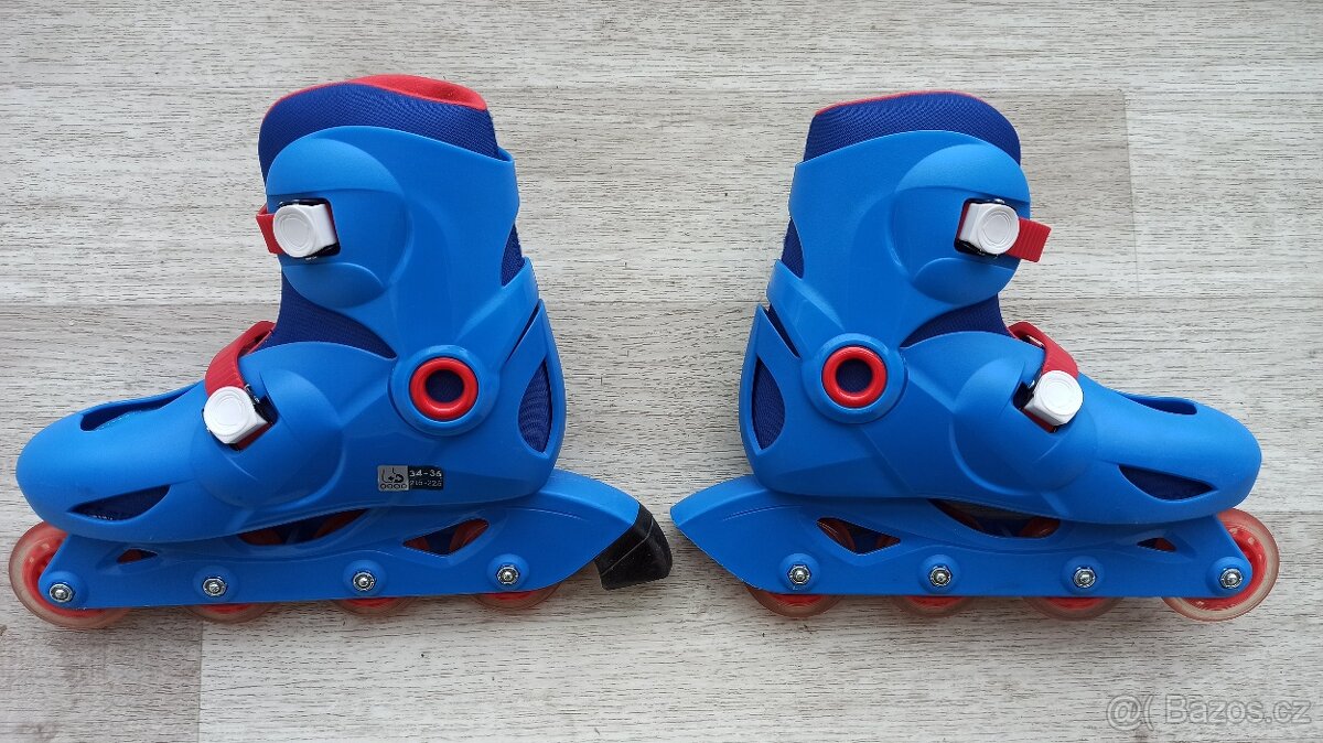Dětské kolečkové brusle inline OXELO Play 3