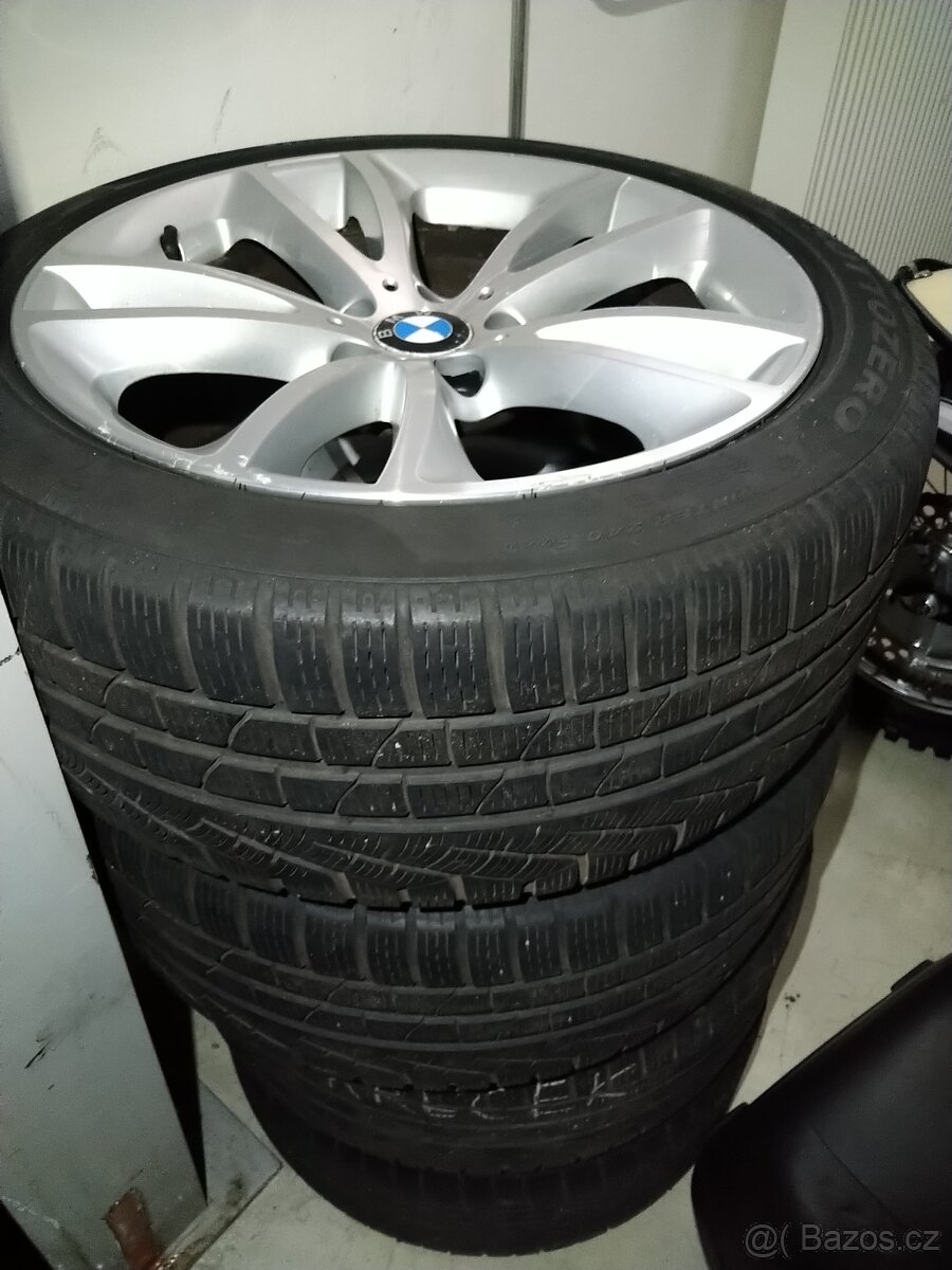 Bmw alu hliníkové kola 19 zimní pneu 255/40/19