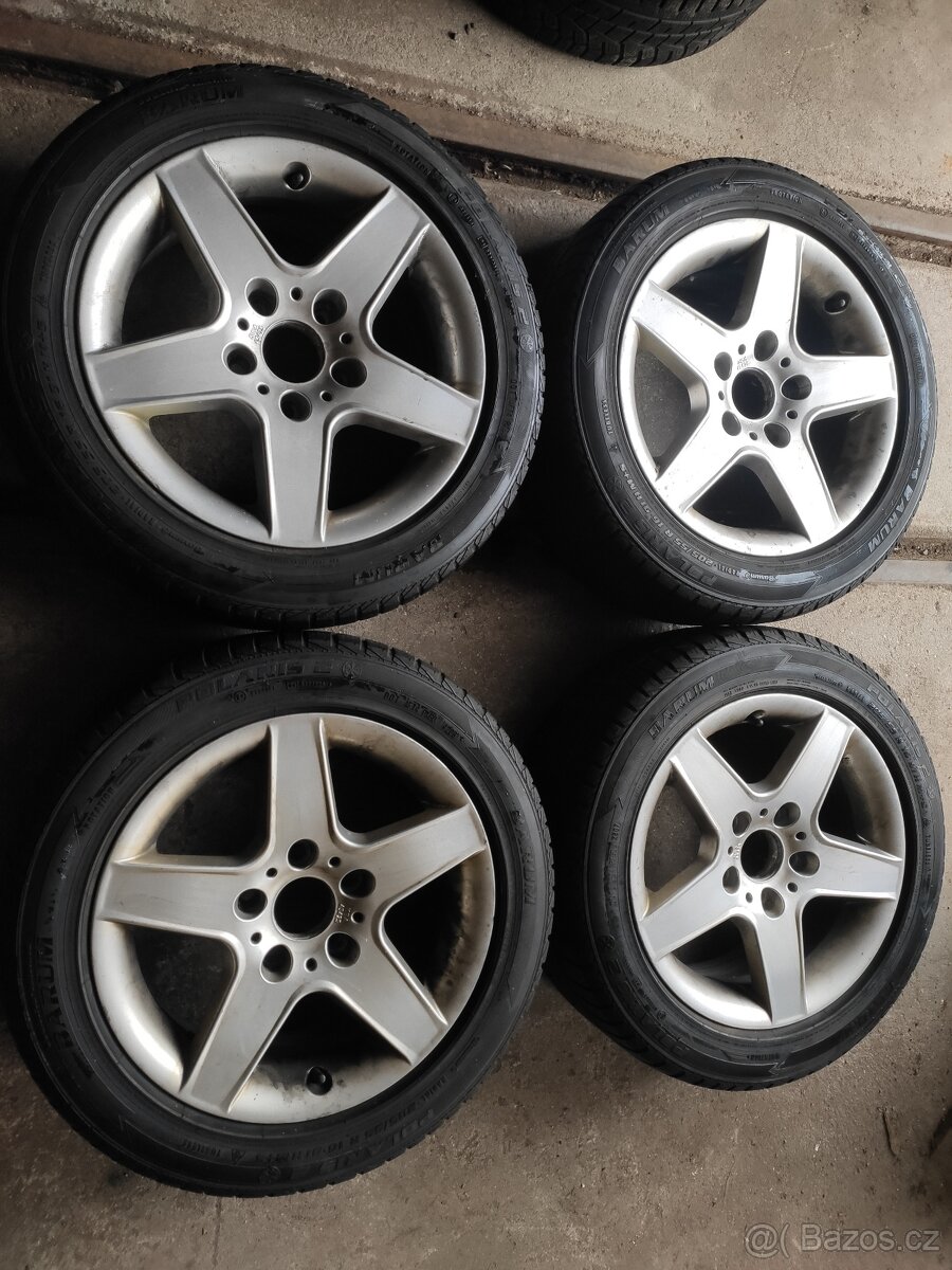 Sada kol 5x120 R16 BMW R.O.D. pneu na dojetí