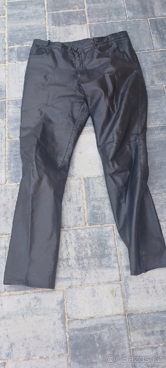 Kožené kalhoty vel. L