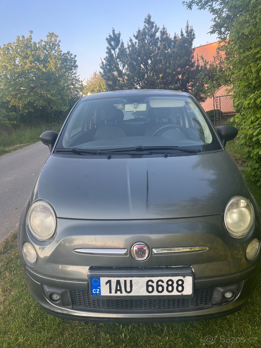 Fiat 500, 137579 km, r.p. 2009