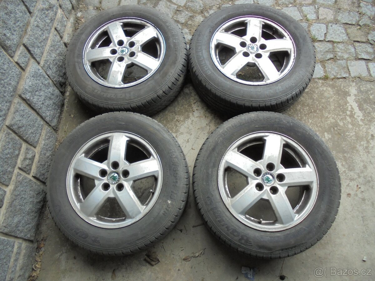 15" letní sada elektrony Octavia 1.