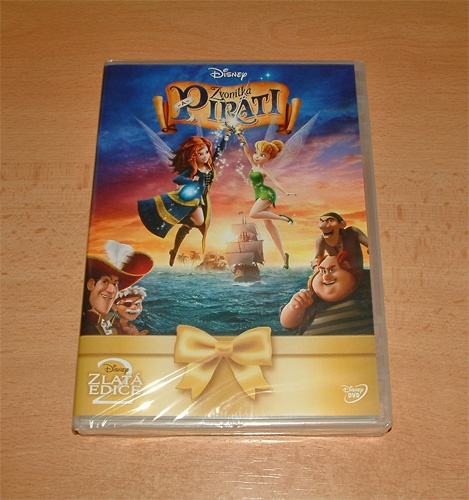 DVD - Zvonilka a piráti - nové, nerozbalené
