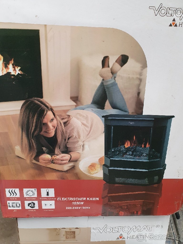 Elektrické krby dánské firmy Voltomat