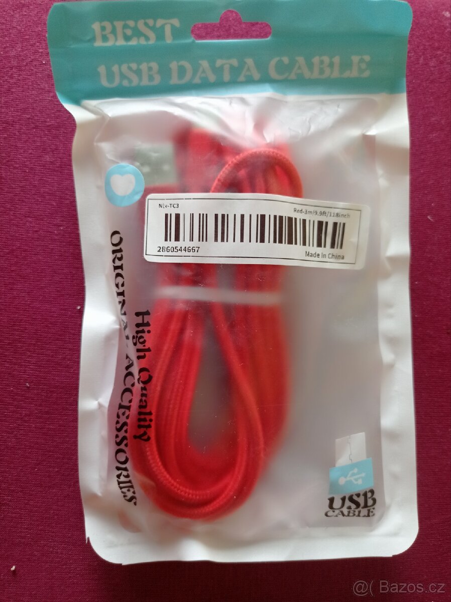 Nabíječka USB C 3metry