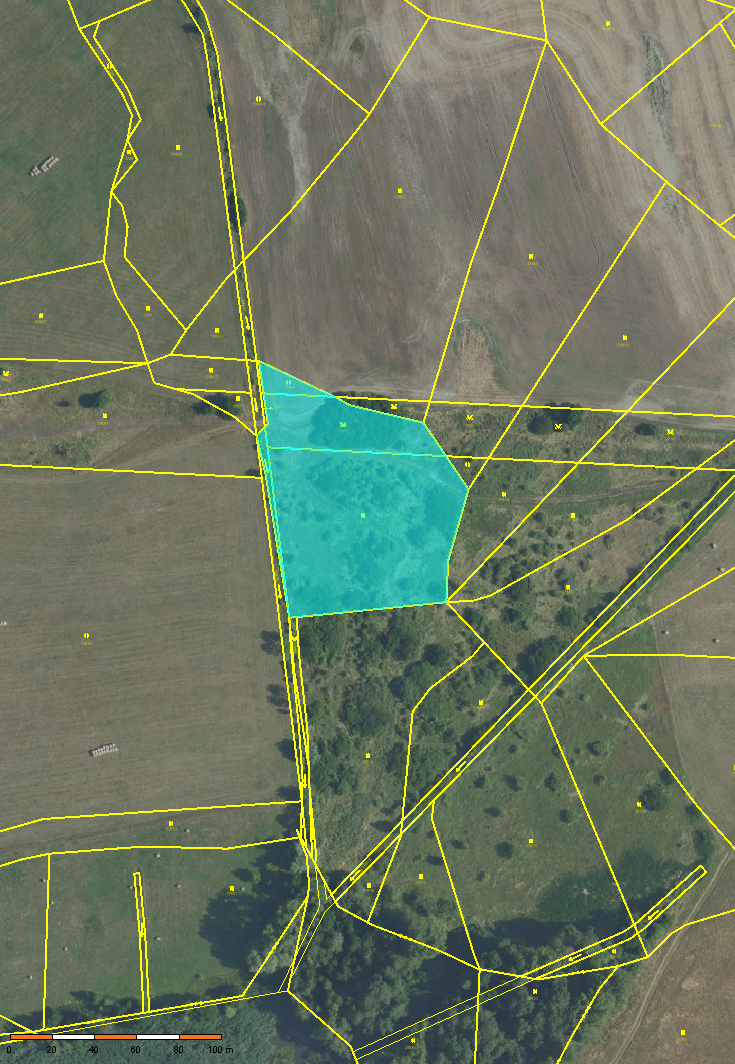 Prodej pozemků – Čísovice u Mníšku pod Brdy (8.434 m²)
