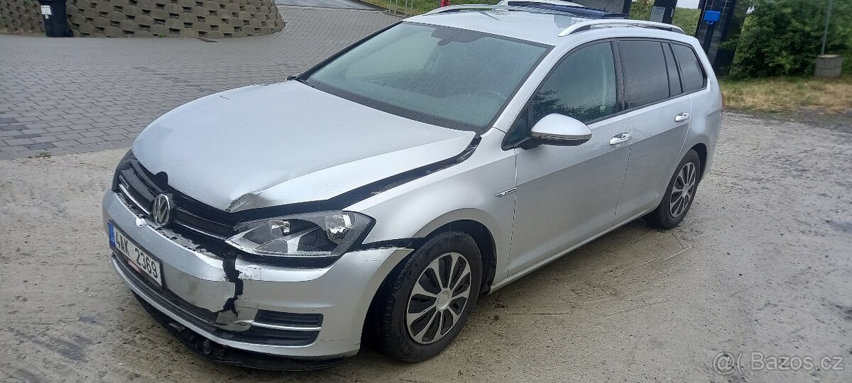 VW GOLF KOMBI 1,6TDi r.v.2014,naj: 174tkm,NAVI,DOHODA